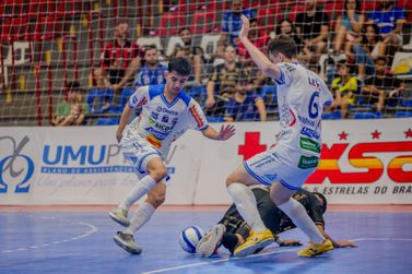 Umuarama Futsal busca reagir na Liga Nacional atuando fora, contra o Dracena