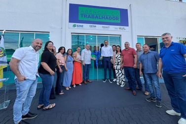 Douradina passa a contar com uma Ag&ecirc;ncia do Trabalhador, inaugurada nesta sexta