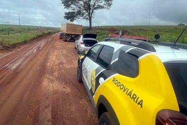 Caminhoneiro fica ferido em acidente entre Porto Figueira e Alto Para&iacute;so