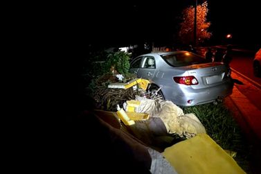 Motorista embriagado &eacute; preso ap&oacute;s ve&iacute;culo invadir galinheiro em Douradina