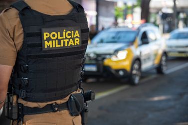 Homem com mandado de pris&atilde;o &eacute; detido em &ocirc;nibus na PR-487, em Serra dos Dourados