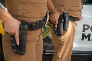 Homem &eacute; preso ap&oacute;s atacar mulher com fac&atilde;o e tentar fugir em Serra dos Dourados