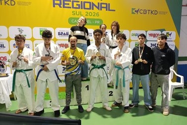 Associa&ccedil;&atilde;o Rebelatto conquista 10 medalhas na Copa Sul de Taekwondo, em Cascavel