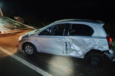 Motorista embriagado &eacute; preso ap&oacute;s acidente na PR-272, em Francisco Alves