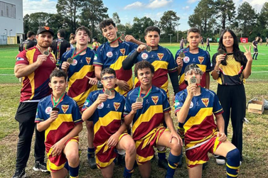 Umuarama Rugby conquista medalhas na Ta&ccedil;a da Amizade Juvenil, em Curitiba