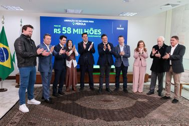 Governador anuncia R$ 111,5 mi em investimentos para P&eacute;rola e Cafezal do Sul