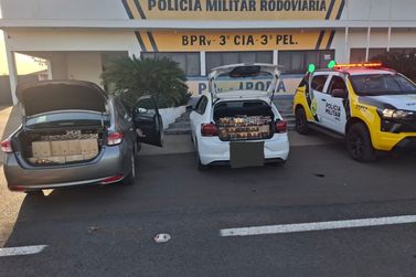 Pol&iacute;cia Rodovi&aacute;ria apreende mais de 500 perfumes contrabandeados em Francisco Alves