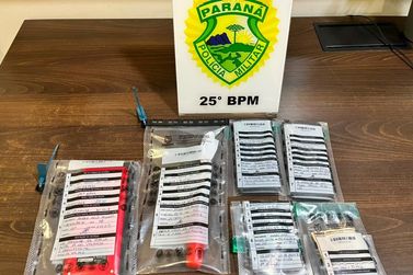 Scanner utilizado para furtar caminhonetes &eacute; apreendido pela Pol&iacute;cia Militar em Umuarama