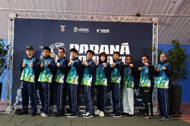 Taekwondo de Umuarama brilha no Paran&aacute; Combate com dois t&iacute;tulos em Cascavel