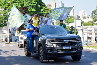 Filipe Barros retorna a Umuarama e refor&ccedil;a alian&ccedil;a com Sergio Frederico e Giuliano Turetta