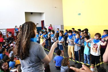 Projeto ambiental encerra ano letivo com atividades no CMEI Tarsila do Amaral, em Umuarama