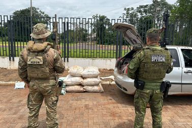 BPFron e forças de segurança Federal apreendem carga de contrabando avaliada em R$ 575 mil em Guaíra