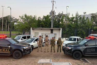 Pol&iacute;cia Federal e BPFron apreendem mais de R$ 2 milh&otilde;es em mercadorias em Alt&ocirc;nia