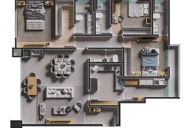 Apartamento &agrave; venda - Parque Presidente