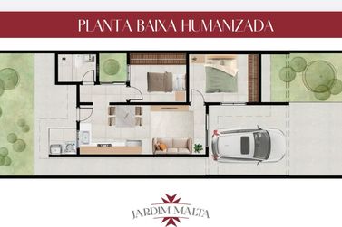 Casa &agrave; venda - 52m&sup2; - Jardim Malta