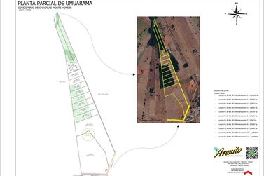 Ch&aacute;cara &agrave; venda - 20m&sup2; - Sa&iacute;da para Serra dos Dourados