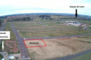 Terreno &agrave; venda - 509m&sup2; - Lovat