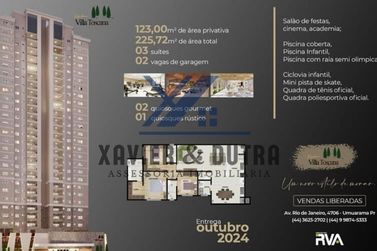 Apartamento &agrave; venda - 123m&sup2; - Villa Toscana Residence - Jardim Am&eacute;rica