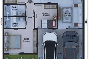 Casa &agrave; venda - 94m&sup2; - Parque Residencial Metropolitano