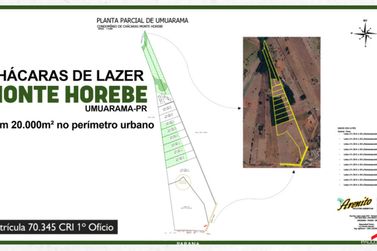 Ch&aacute;cara &agrave; venda - 20m&sup2; - Sa&iacute;da para Serra dos Dourados