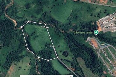 S&iacute;tio &agrave; venda - 96000m&sup2; - Parque Dom Pedro I