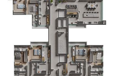 Apartamento &agrave; venda - Parque Presidente