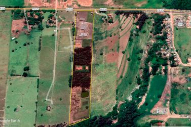 Terreno &agrave; venda - 48400m&sup2; - Santa Isabel do Iva&iacute;