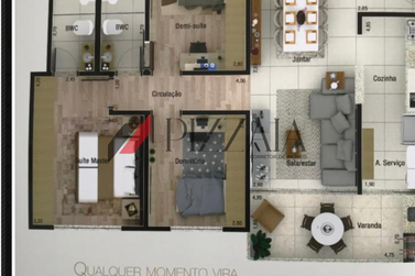 Apartamento &agrave; venda - 92m&sup2; - Jardim Am&eacute;rica