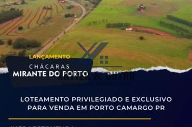 Terreno &agrave; venda - 1m&sup2; - Mirante do Porto