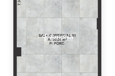 Sala Comercial &agrave; venda - 59m&sup2; - Biopark