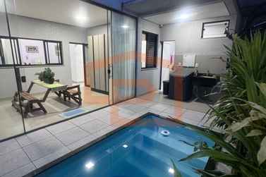 Casa para alugar - 123m&sup2; - Jardim Itapu&atilde;