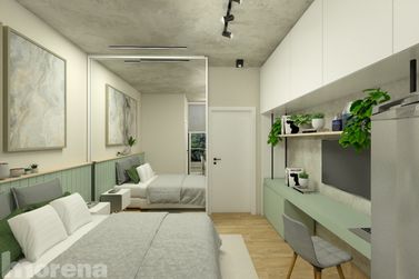 Apartamento &agrave; venda - 27m&sup2; - Zona III