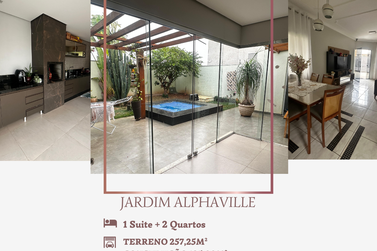 Casa &agrave; venda - 125m&sup2; - Jardim Alphavile