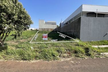 Terreno &agrave; venda - 260m&sup2; - Parque Residencial Metropolitano