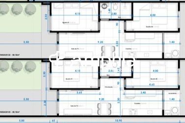 Casa &agrave; venda - 58m&sup2; - Floresta