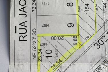 Terreno &agrave; venda - 292m&sup2; - Jardim Carolina