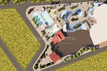 Terreno &agrave; venda - 280m&sup2; - Villa Serena Resort