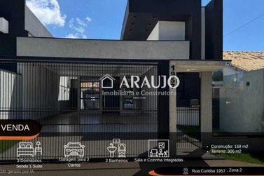 Casa &agrave; venda - 169m&sup2; - Zona II