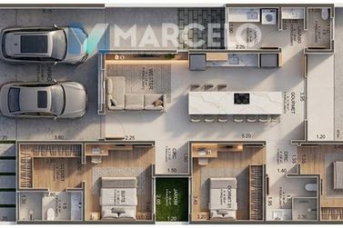 Casa &agrave; venda - 131m&sup2; - Parque Residencial Metropolitano