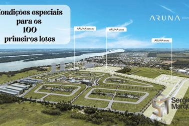 Terreno &agrave; venda - 250m&sup2; - ARUNA BIOMA