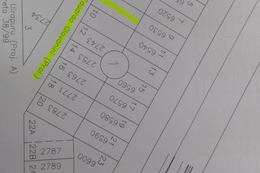 Terreno &agrave; venda - 250m&sup2; - Parque do Lago