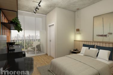 Apartamento &agrave; venda - 27m&sup2; - Zona III