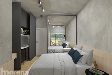 Apartamento &agrave; venda - 27m&sup2; - Zona III