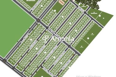 Terreno &agrave; venda - 387m&sup2; - Paraiso Tropical I