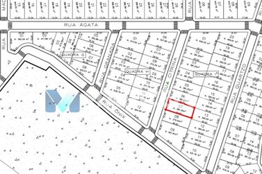 Terreno &agrave; venda - 381m&sup2; - Condominio Residencial Cintur&atilde;o Verde
