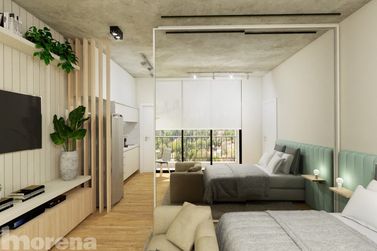Apartamento &agrave; venda - 34m&sup2; - Zona III