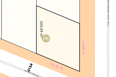 Terreno &agrave; venda - 204m&sup2; - Parque Alphaville