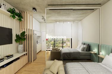 Apartamento &agrave; venda - 34m&sup2; - Zona III