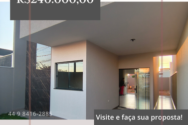 Casa &agrave; venda - 55m&sup2; - Zona VI