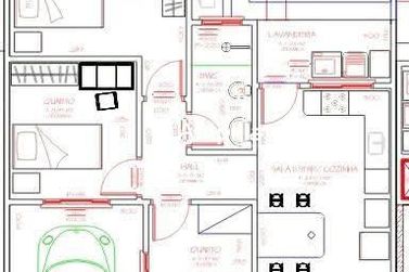 Casa &agrave; venda - 93m&sup2; - Centro
